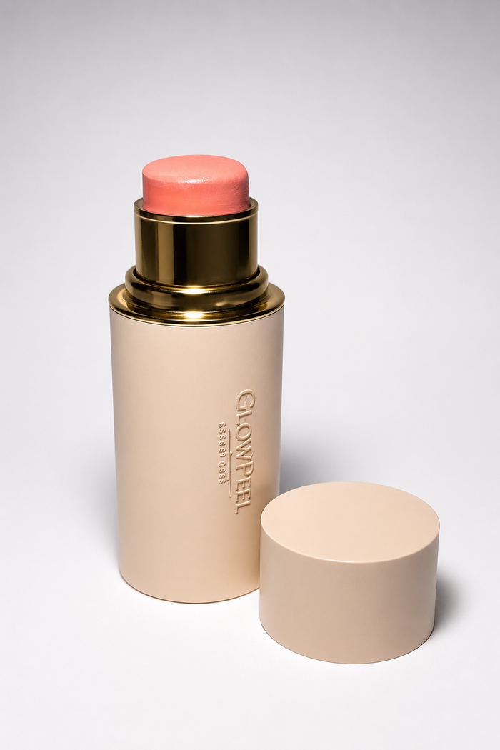 Blush Stick Crème Rose Mauve - GlowPeel (Dusty Rose)
