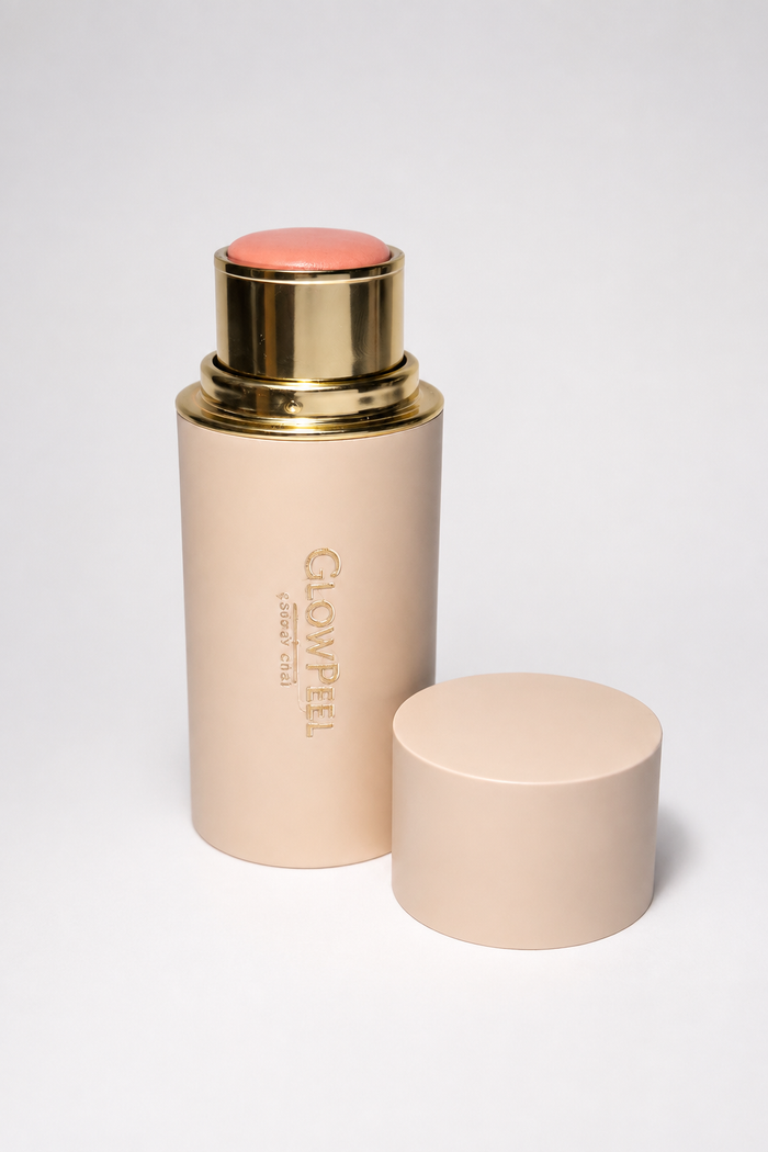 Blush Stick Crème Rose Mauve - GlowPeel (Dusty Rose)