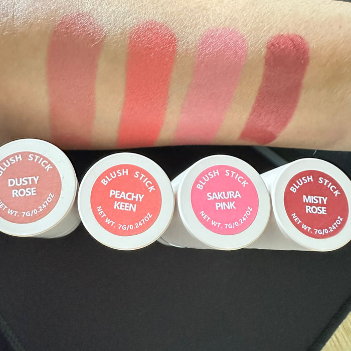 Blush Stick Crème Corail Pêche - GlowPeel (Peachy Keen)